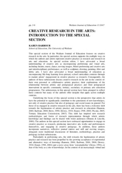 Write creative research paper